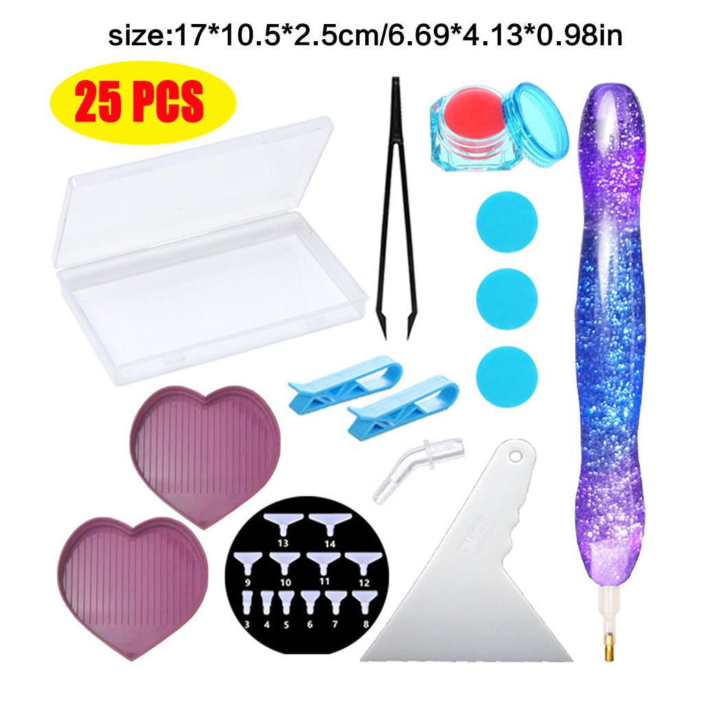 5D Diamond Embroidery Toools Kit for Beginners Experienced Children Adults Teens