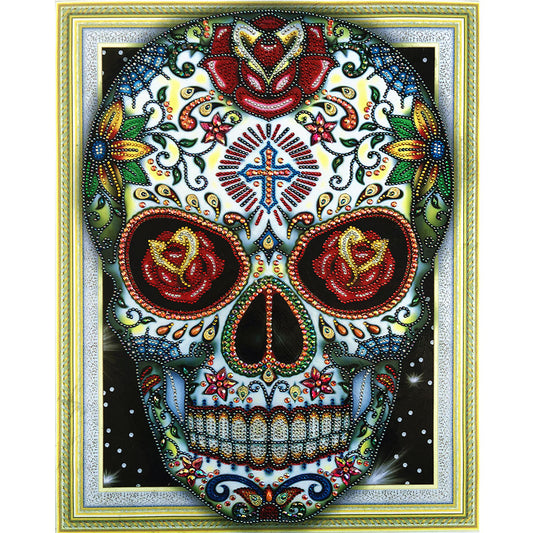 Skull 5D DIY Special Diamond Paint Embroidery Drill  Needlework for Cross Craft