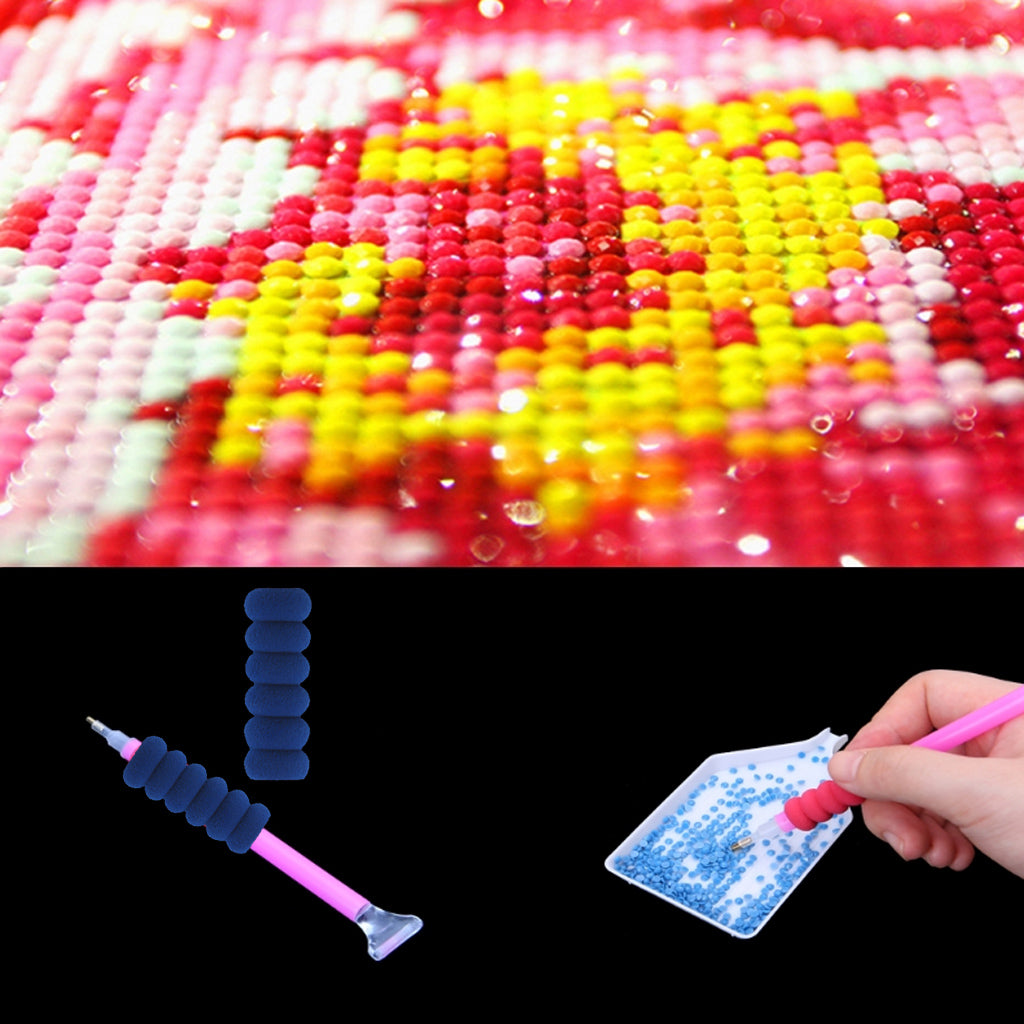 20Pcs/Set DIY 5D Diamond Painting Glue Clay Embroidery for Cross Stitch Tool 2x3