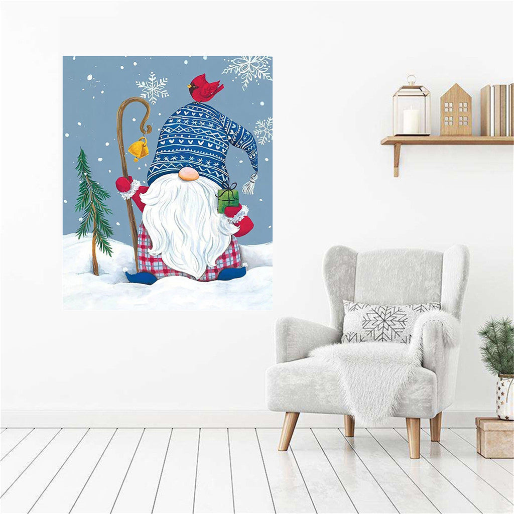 5D DIY Diamond Painting Kit for Adults Christmas Gnome Full Drill Art Crystal