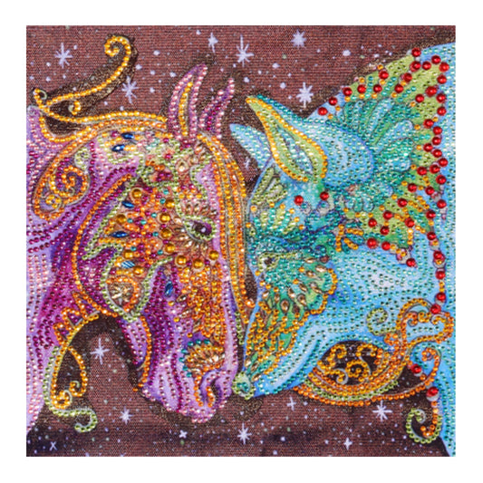 Unicorn 5D DIY Diamond Paint Animals Cross Diamond Embroidery Paint Home Decor